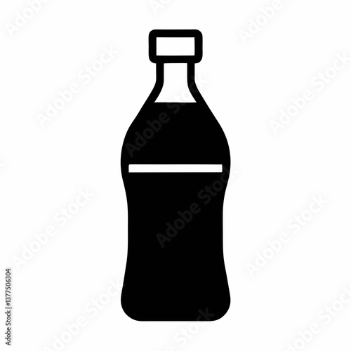 A collection of wine and beer bottles with labels isolated on a white background