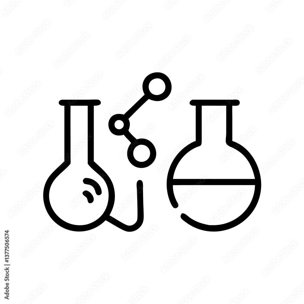 Chemistry Lab Equipment Vector Icons for Scientific Research Use. chemistry icon set, set of laboratory equipment, vector, vectoral drawing.Science Containers Set. Vector isolated black . Chemistry Lab Equipment Vector Icons for Scientific Research Use. chemistry icon set, set of laboratory equipment, vector, vectoral drawing.Science Containers Set. Vector isolated black .