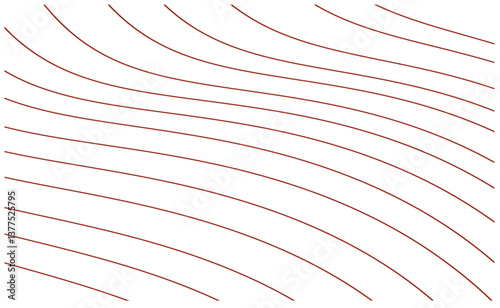 abstract red background with wavy lines