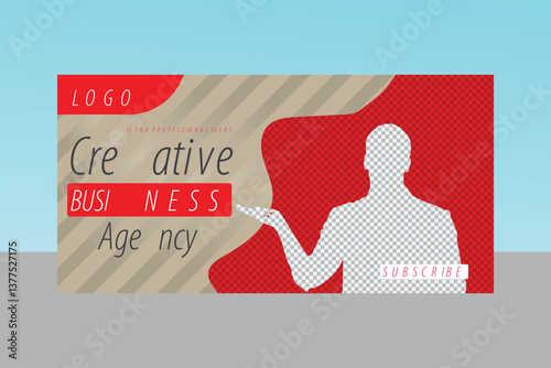 business youtube thumbnail banner design