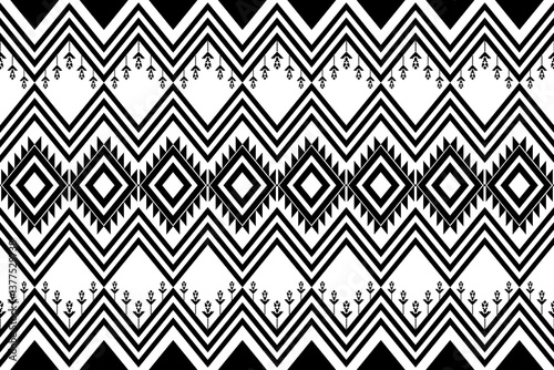 Geometric, seamless,pixel traditional ethnic, thai pattern, fabric pattern for textiles, rugs, wallpaper, clothing, sarong, batik, print, background, cover, illustration