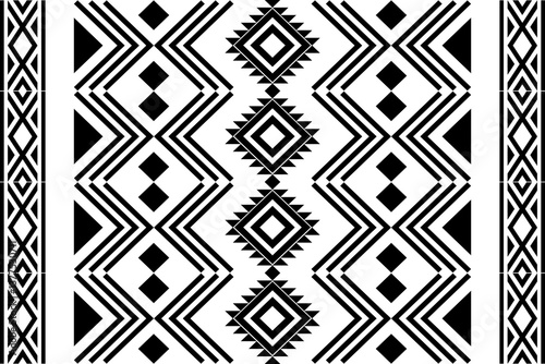 Geometric, seamless,pixel traditional ethnic, thai pattern, fabric pattern for textiles, rugs, wallpaper, clothing, sarong, batik, print, background, cover, illustration