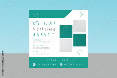 business social media post banner design