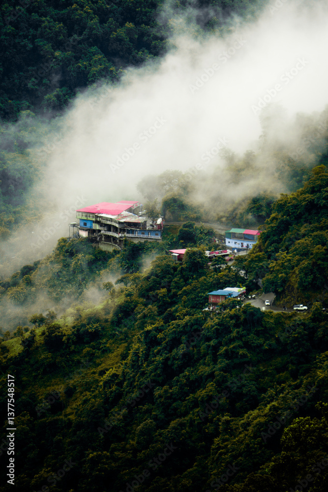 Fototapeta premium fast moving clouds