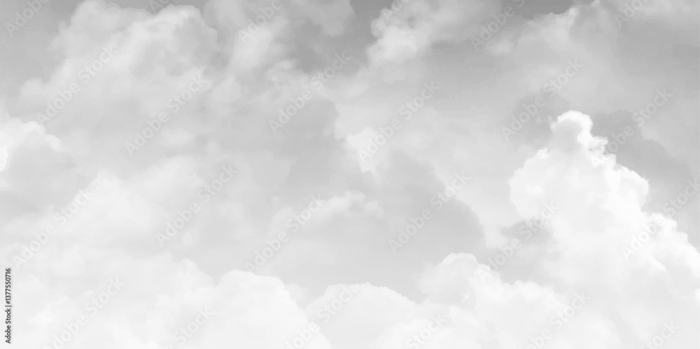 Overcast sky, nature abstract background. Stormy cloudscape. Vector illustration. Overcast sky, nature abstract background. Stormy cloudscape. Vector illustration.