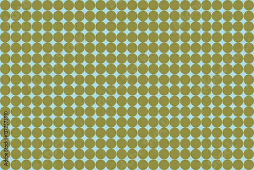Two-tone image with a circular pattern