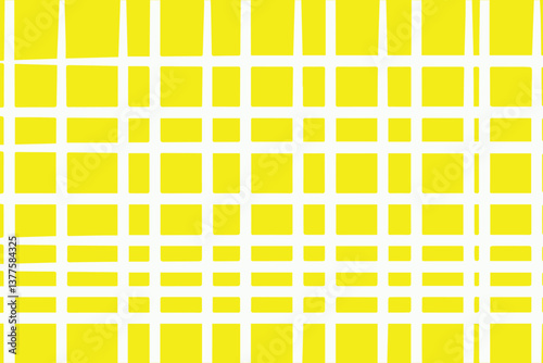 Grid illustration of 49 yellow squares. Perfect for abstract backgrounds, digital design concepts, and data visualization projects.
