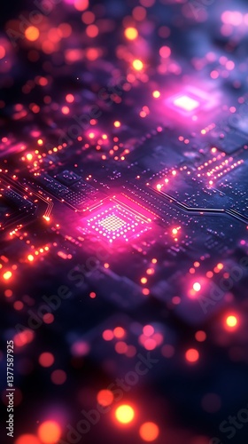 Stunning 4K Circuit Board Wallpaper | Mobile Wallpaper for Tech Lovers