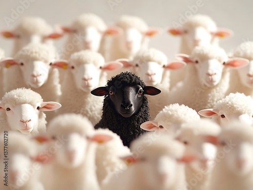 Black Sheep Among White Sheep.