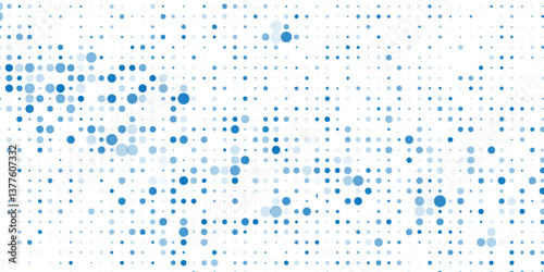 blue vector layout with circle shapes. Blurred decorative design in abstract style with bubbles.