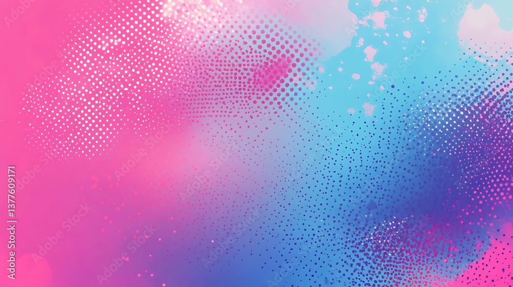 Obraz premium Abstract background with swirling smoke in pink and blue tones image