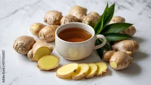 Ginger Tea – Herbal Drink for Wellness
