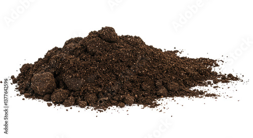 Isolated Pile of Soil