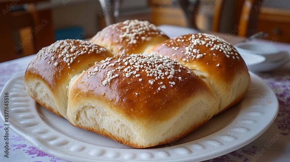 Delicious breads homemade to breakfast Delicious breads homemade to breakfast