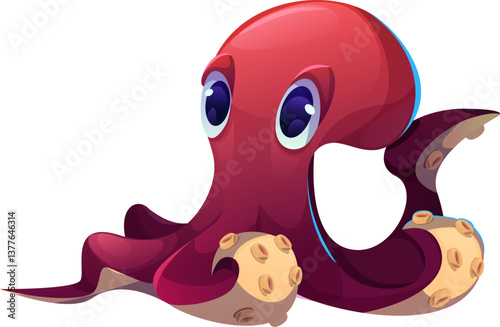 Cartoon Octopus