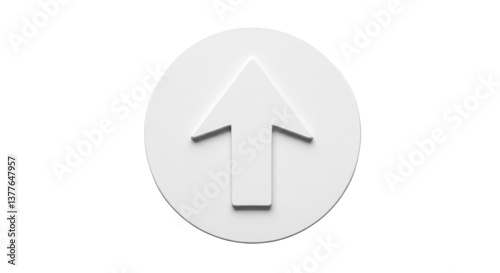 Free Download Isolated Up Arrow Symbol - GFXLoad