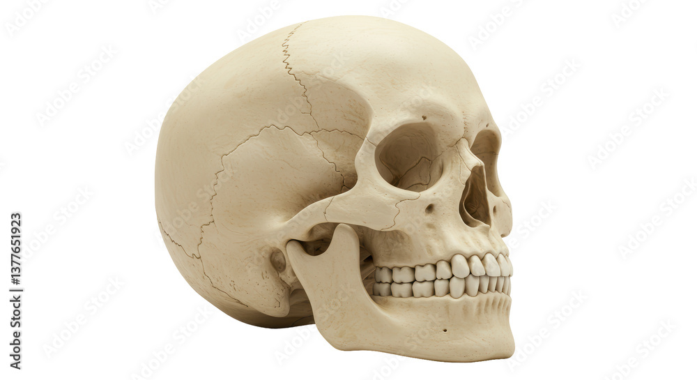 Isolated Skull Isolated Skull