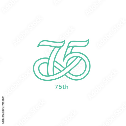 75 anniversary  Sustainable  unlimited logo