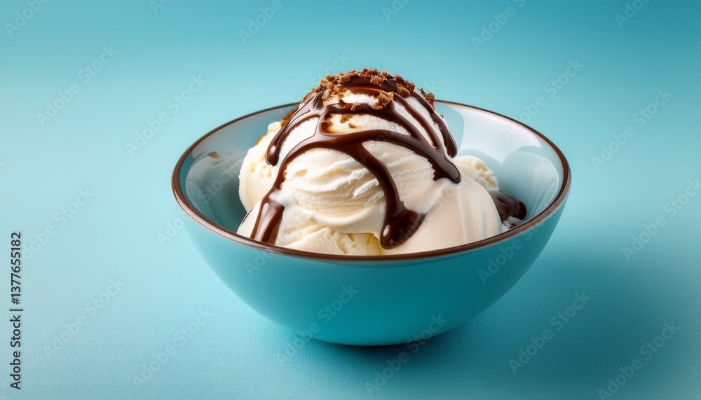 ice cream with chocolate ice cream with chocolate