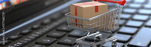 E-commerce and Online Shopping concept image