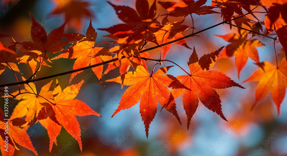 Autumn's Ember Glow AI Generated Autumn's Ember Glow AI Generated