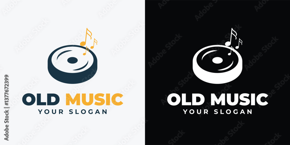 music logo Template design element with modern concept. music logo Template design element with modern concept.