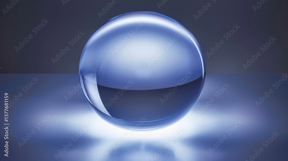 Obraz premium LED Backlighting in Photography: LEDs positioned behind subjects in still-life shots produce a glowing outline or halo, drawing attention to the object and creating focus and contrast.