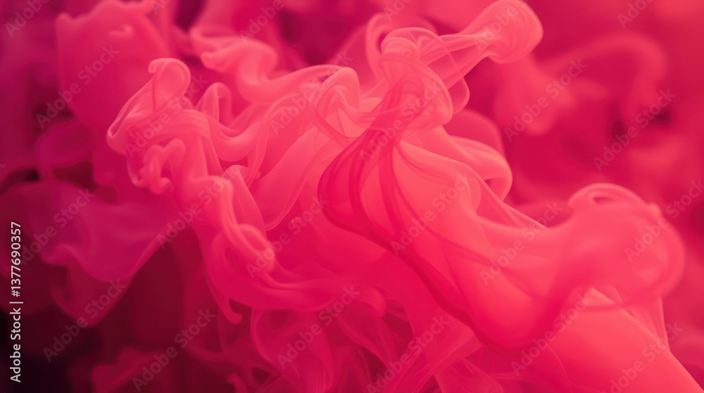 Fototapeta premium Abstract Pink Smoke Texture Background for Graphic Design or Wallpaper