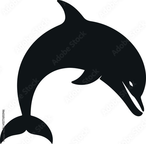 dolphin vector silhouette