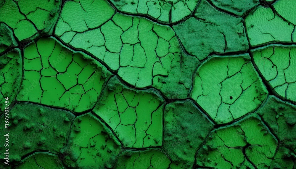 cracked earth with organic green texture and abstract vein ike patterns for nature inspired background and surreal design
cracked earth with organic green texture and abstract vein ike patterns for nature inspired background and surreal design
