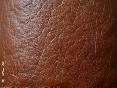 Natural leather texture with visible wrinkles and pores