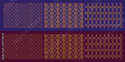 abstract geometric pattern in art deco style