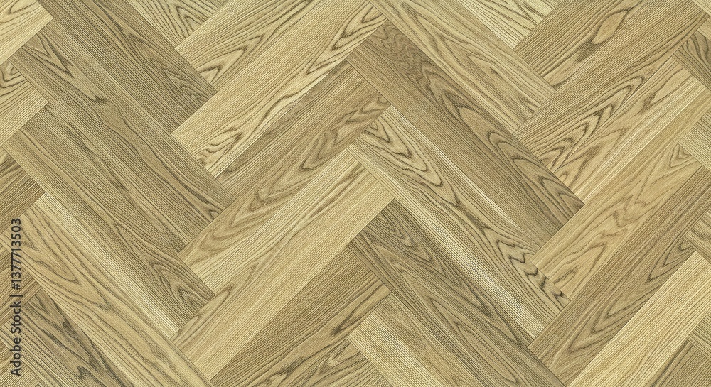 Obraz premium An Oak Herringbone Pattern With Rich Grain Detail