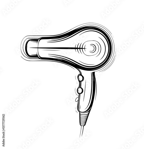 electric hair dryer