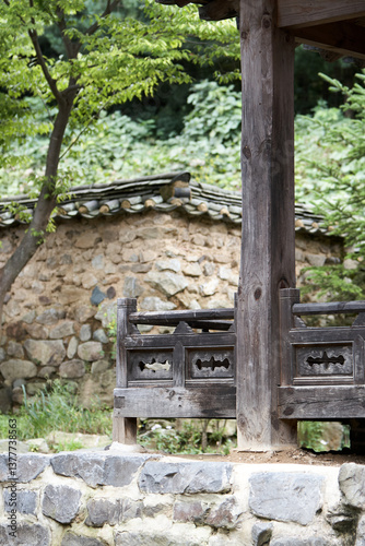 Changdeokgung Palace and Secret Garden (Huwon), UNESCO Heritage Site, Seoul, Korea, Geunjeongjeon Hall in Gyeongbokgung Palace,  South Korea, 한국 서울 경복궁 근정전 정면 사진 서울 창덕궁 인정전과 후원 (비원) 유네스코 세계문화유산
