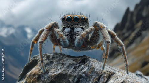 Wallpaper Mural Remarkable Himalayan Spider Jumping in High Altitude Environment Torontodigital.ca
