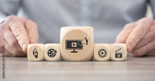 Concept of video marketing