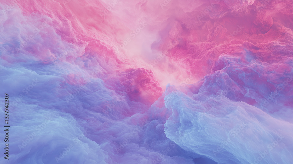 Fototapeta premium abstract colorful background of ethereal clouds