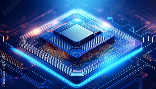 Advanced technology cpu chip, processor motherboard, circuit board design