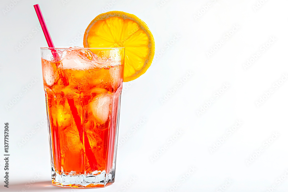 Cosmopolitan cocktail drink isolated on white background Cosmopolitan cocktail drink isolated on white background