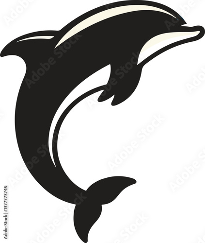 dolphin vector silhouette