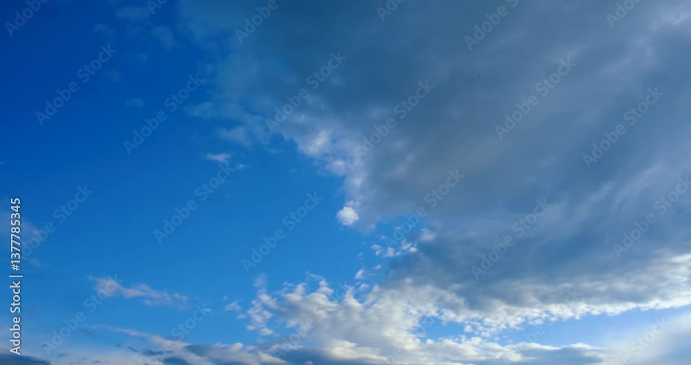 blue sky and white clouds time lapse blue sky and white clouds time lapse