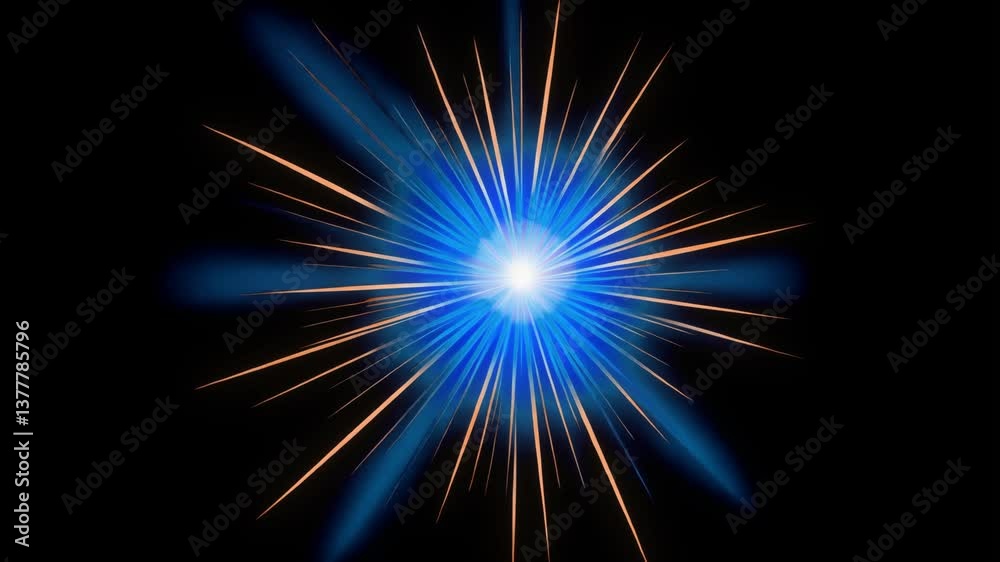 Blue light effect animated overlay, transparent 4K video, alpha channel, ProRes 4444 Blue light effect animated overlay, transparent 4K video, alpha channel, ProRes 4444