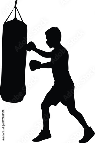 silhouette of a man