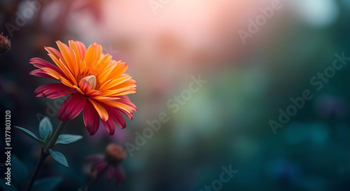 beautiful natural floral background, different kind of floral, created by generative ai
