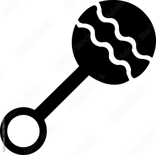 Rattle, icon, baby ,playing