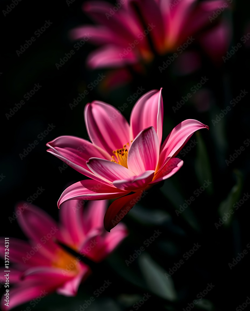 Fototapeta premium beautiful natural floral background, different kind of floral, created by generative ai