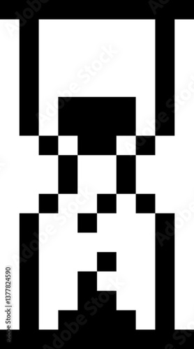 8bit Sand Clock