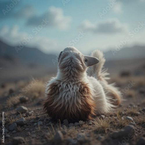 dog laying on his back