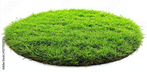 Lush Green Grass Carpet Perfect for Indoor and Outdoor Décor with Vibrant Texture